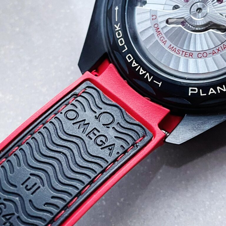 planet ocean rubber strap