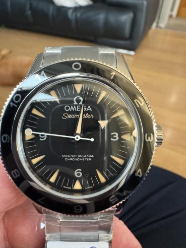 Seamaster 300 "Spectre" Limited Edition VSF 1:1 Best Edition on SS Bracelet A8400 Super Clone V2 photo review