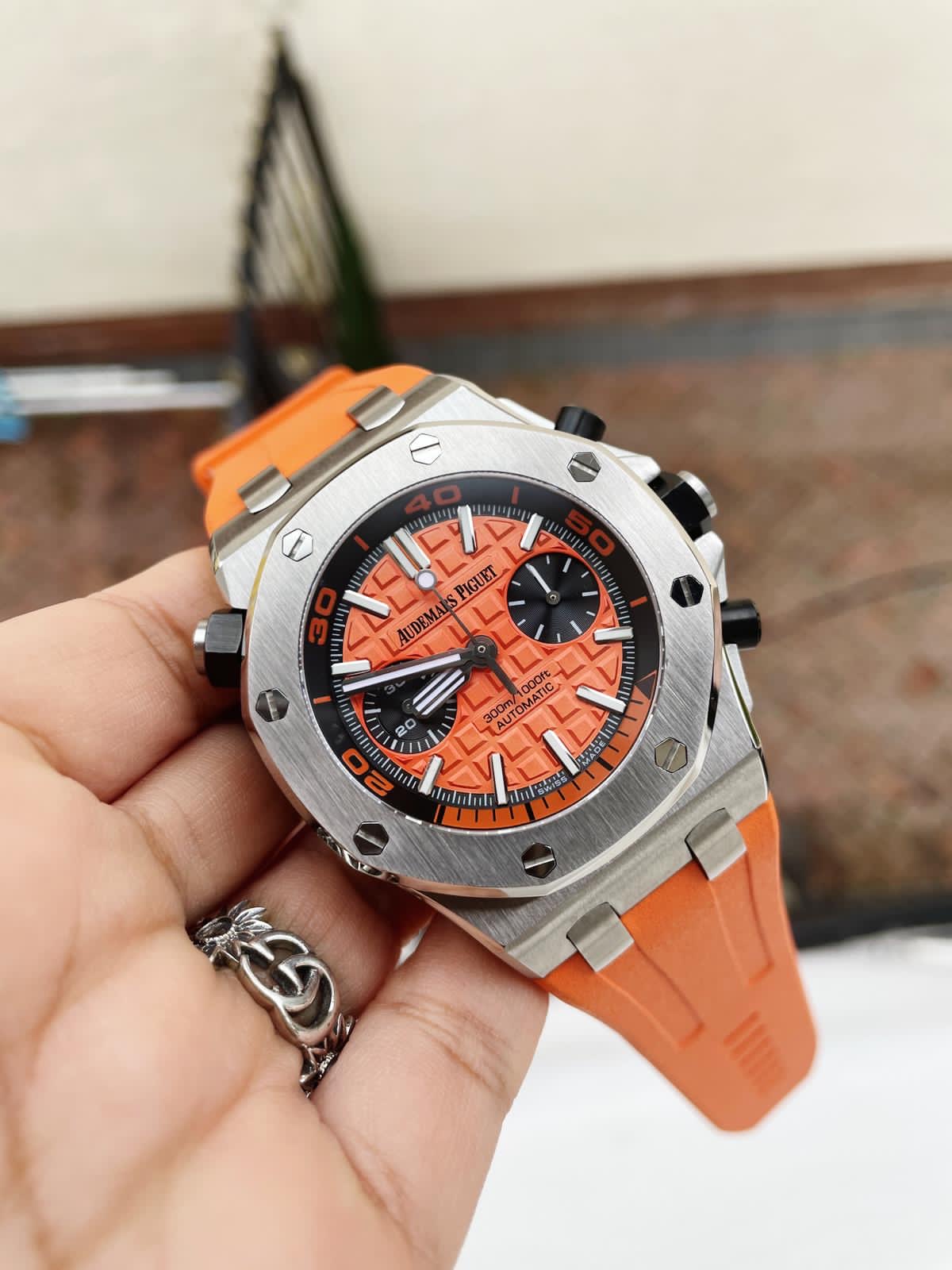 Audemars piguet outlet royal oak orange