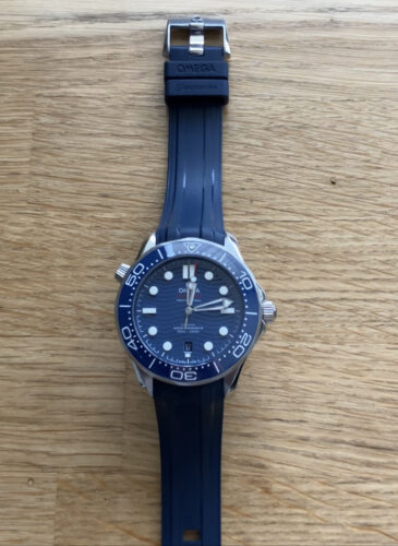 Seamaster 300M Chrono SS OMF 1:1 Best Edition Blue Dial on SS Bracelet A9900 photo review