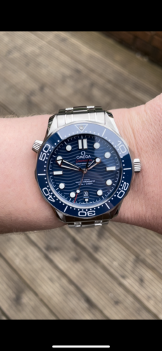 Seamaster Diver 300M VSF 1:1 Best Edition Blue Ceramic Blue Dial on SS Bracelet A8800 V2 photo review