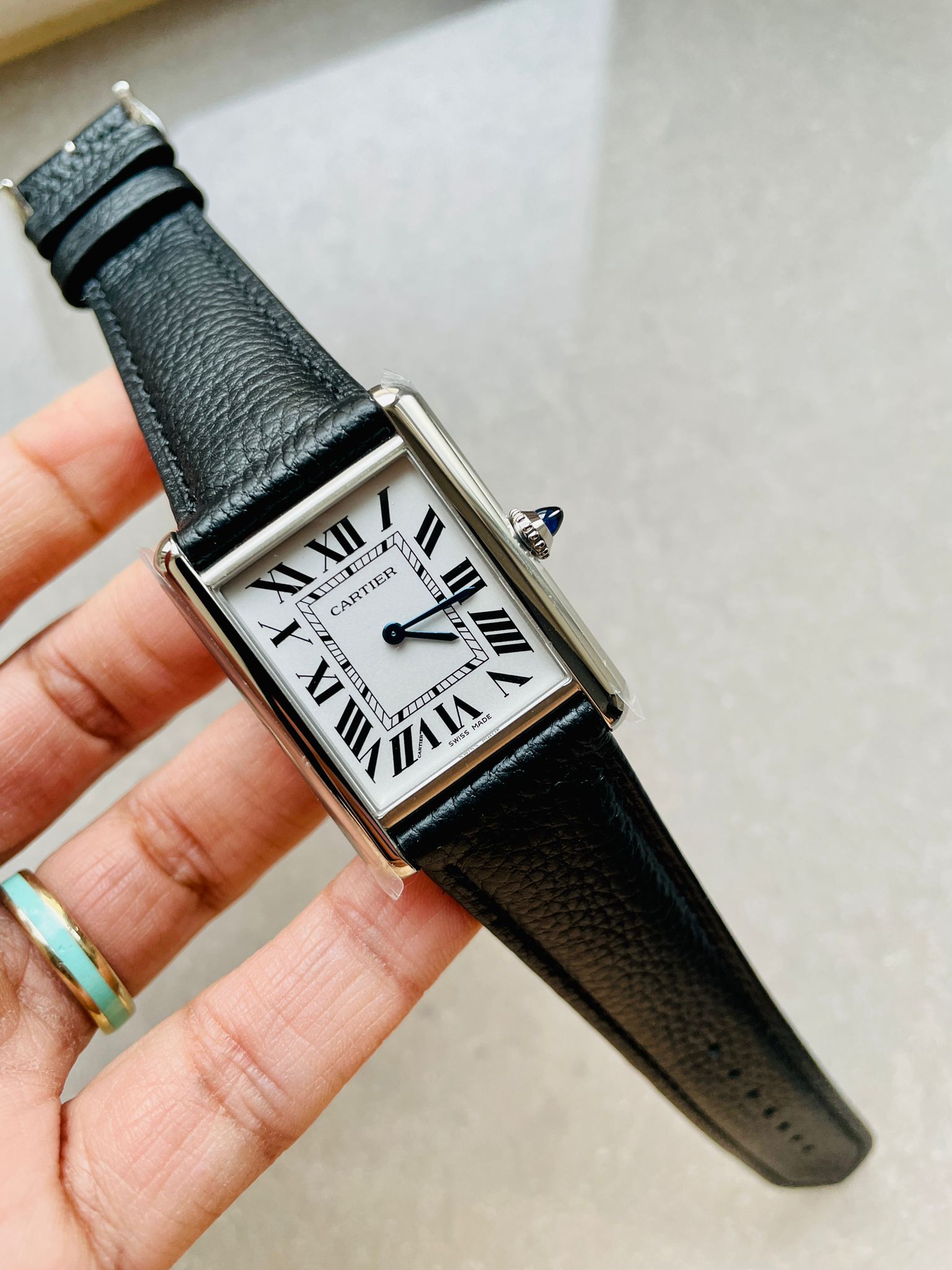 Cartier ladies 2025 tank solo