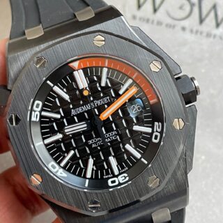 Royal Oak Offshore Diver Real Ceramic JF Best Edition on Rubber Strap MIYOTA 9015 Free XS Strap