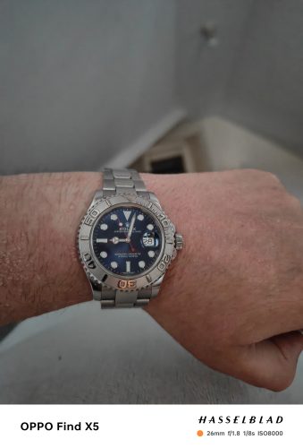 Yacht-Master 126622 Clean Factory 1:1 Best Edition 904L Steel Blue Dial on SS Bracelet VR3235 photo review