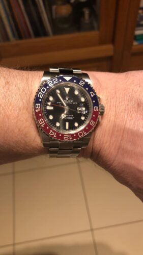 GMT-Master II 126710 BLRO PEPSI Blue/Red Ceramic Clean Factory Best Edition on Oyster Bracelet DD3285 CHS photo review