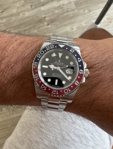 GMT-Master II 126710 BLRO PEPSI Blue/Red Ceramic Clean Factory Best Edition on Oyster Bracelet DD3285 CHS photo review