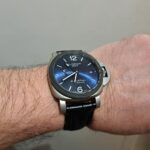 Luminor GMT PAM01279 TI Blue Dial Stick on Leather Strap VSF P9010 photo review
