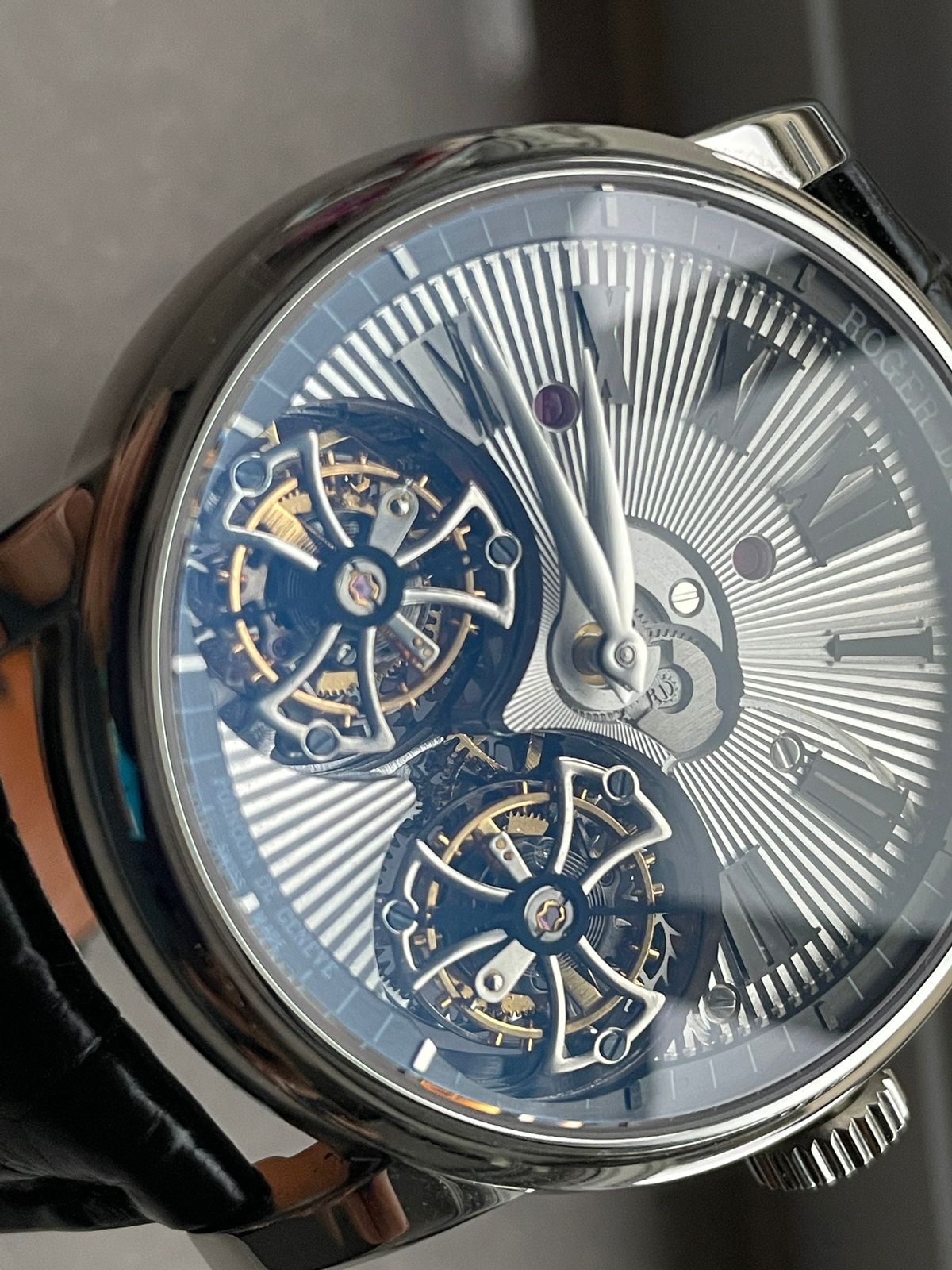 Double flying sale tourbillon