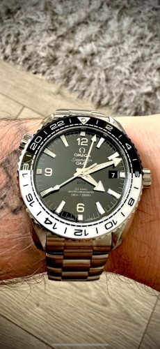 VSF Planet Ocean 600M ‘Tai Chi’ GMT 43.5mm 1:1 Best Edition Black/White Ceramic Bezel and Dial on SS Bracelet A8906 photo review