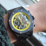 Royal Oak Offshore Bumble Bee APF Best Edition on Black Rubber Strap A3126 photo review