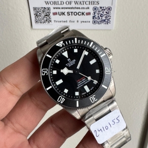Pelagos 39mm Titanium ZF 1:1 Best Edition Black Dial on Titanium Bracelet A2824
