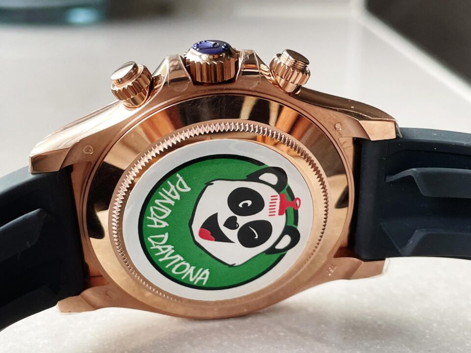 Daytona 116515 RG BTF 1:1 Best Edition White Dial on Oysterflex Rubber Strap SA4130 - Image 11