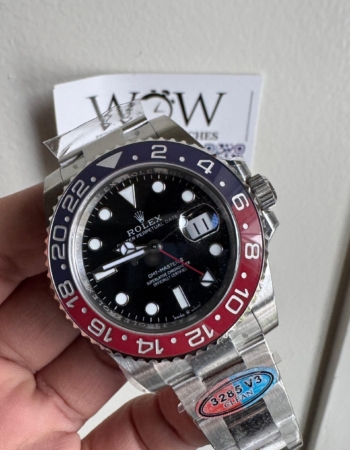 GMT-Master II 126710 BLRO Blue/Red PEPSI Ceramic Clean Factory Best Edition on Oyster Bracelet DD3285 CHS GMT Master