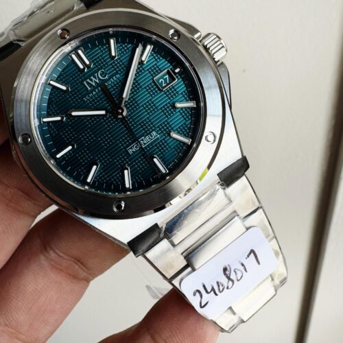 Ingenieur IW328903 SS V7F 1:1 Best Edition Green Dial on SS Bracelet A2892
