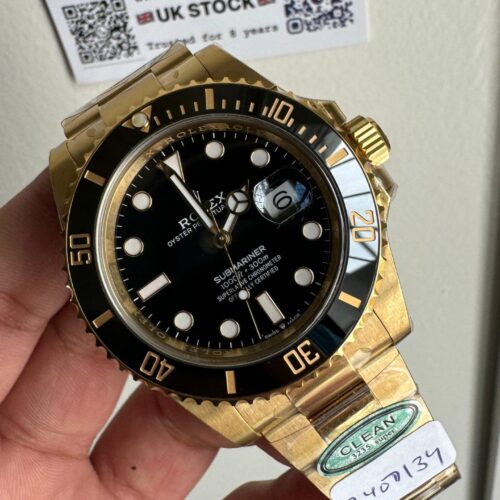 Submariner 41mm 126618 LN Black Ceramic 904L Steel Clean 1:1 Best Edition VR3235