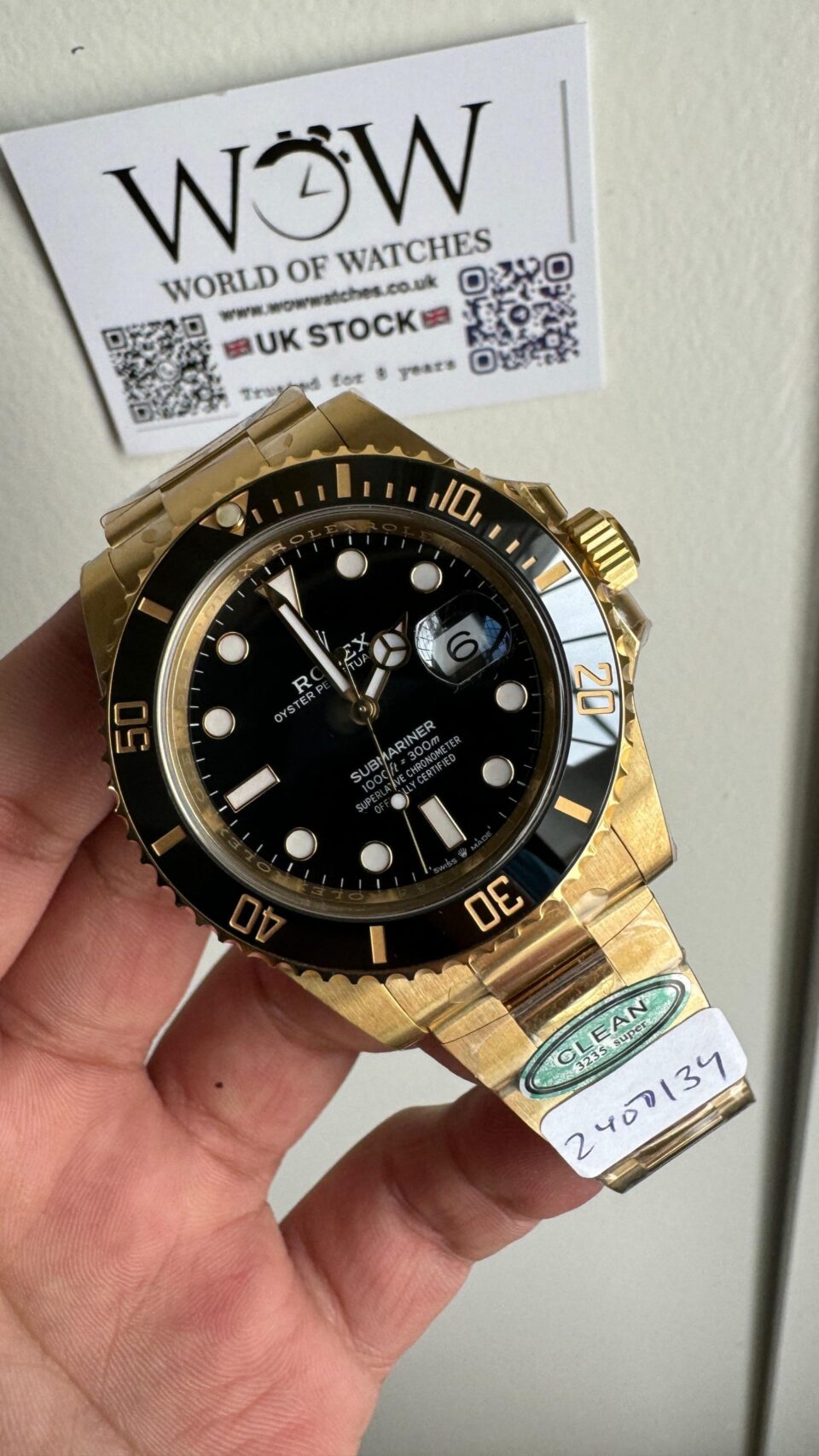 Submariner 41mm 126618 LN Black Ceramic 904L Steel Clean 1:1 Best Edition VR3235