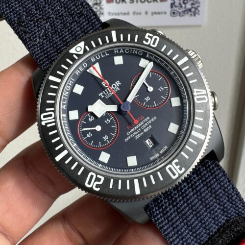 Pelagos M25807KN-0001 Carbon M+F 1:1 V4 Best Edition Blue dial Blue Ceramic Bezel on Nylon Strap A7750