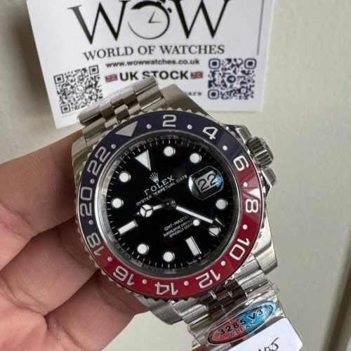 GMT-Master II 126710 BLRO PEPSI Blue/Red Ceramic Clean Factory Best Edition on Jubilee Bracelet DD3285 CHS