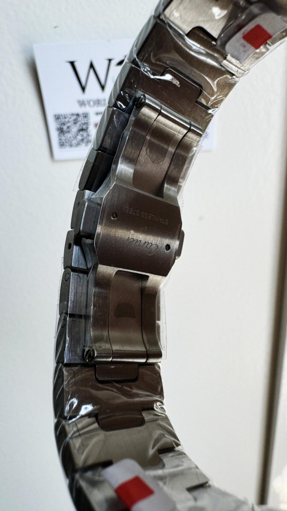 Santos de Cartier 40mm SS BVF 1:1 Best Edition Brown Dial on SS SmartLinks Bracelet MIYOTA 9015 - Image 11