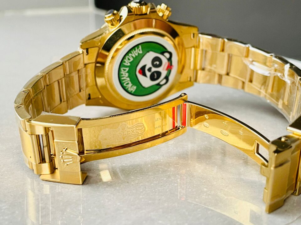 Daytona 116508 BTF 1:1 Best Edition Green Dial on YG 18K Bracelet SA4130 - Image 11