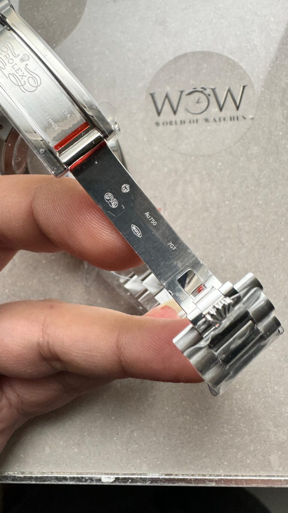 Day-Date 40mm 904L SS Meteorite Dial Diam on President Bracelet QF VR3255 - Image 11