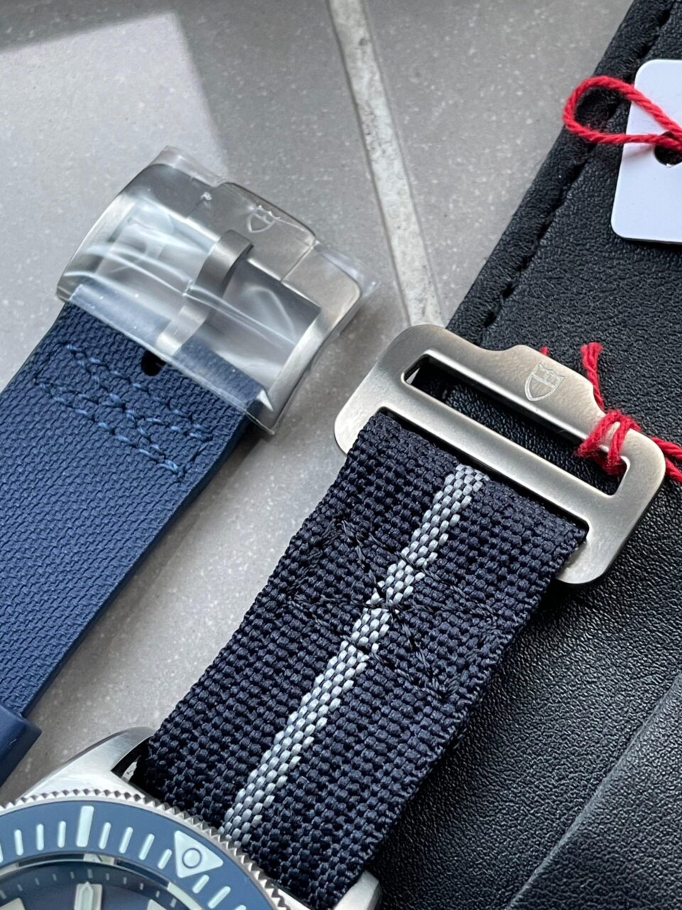 Pelagos M25707B/23-0001 Ti M+F FXD 1:1 V4 Best Edition Blue dial Blue Ceramic Bezel on Nylon Strap Miyato 8N-24 - Image 13
