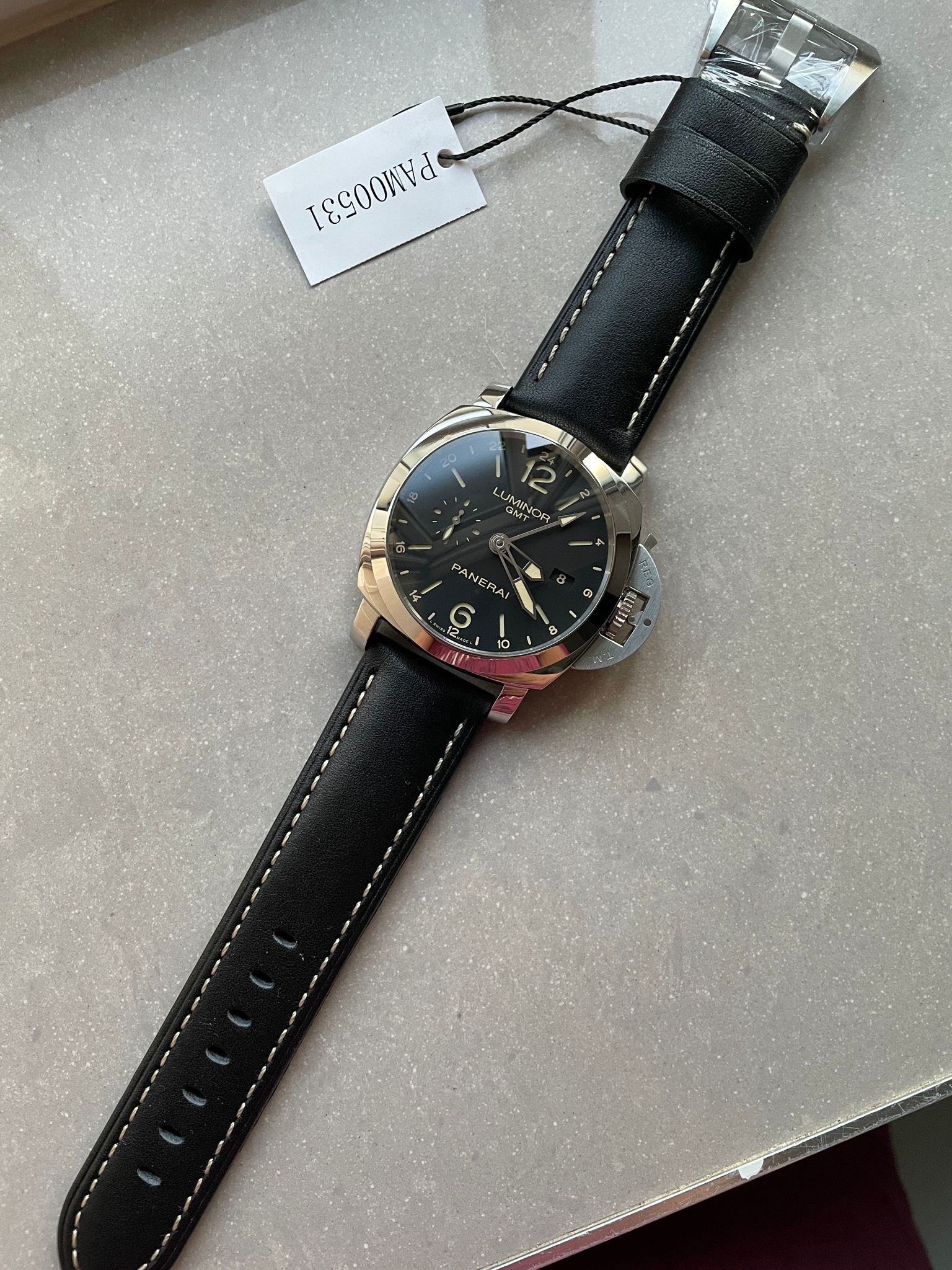 PAM531 Q VSF 1:1 BEST EDITION ON BLACK LEATHER STRAP P.9003 SCG MOVEMENT V2 - Image 10