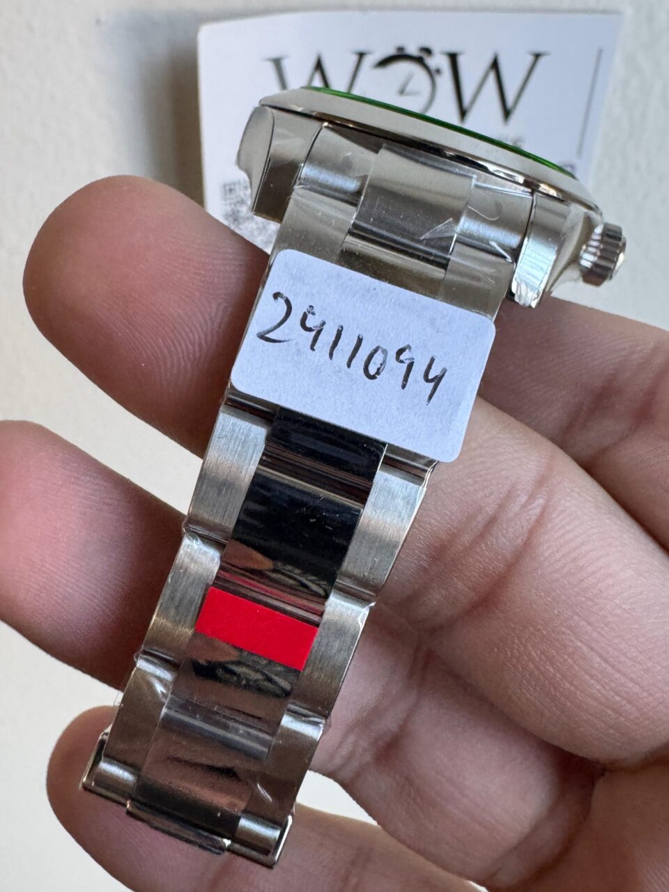 Milgauss 116400GV VSF 1:1 Best Edition 904L Steel Green Dial on SS Bracelet VS3131 - Image 11