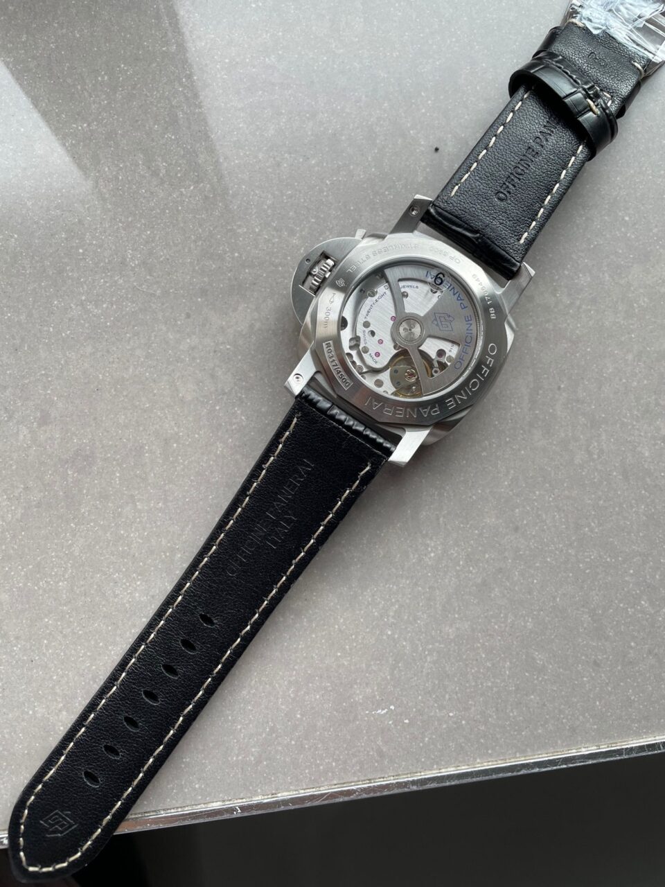 Luminor GMT PAM01279 TI Blue Dial Stick on Leather Strap VSF P9010 - Image 13