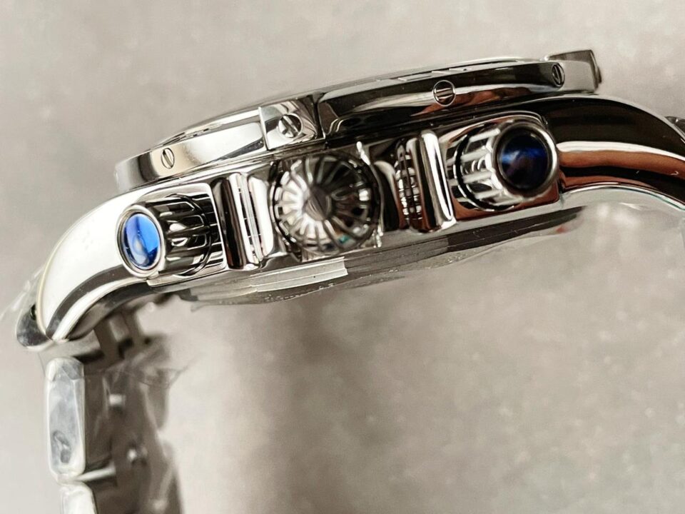 Chronomat B01 44 SS OZF 1:1 Best Edition Black Dial on SS Bracelet A7750 OZ factory - Image 7
