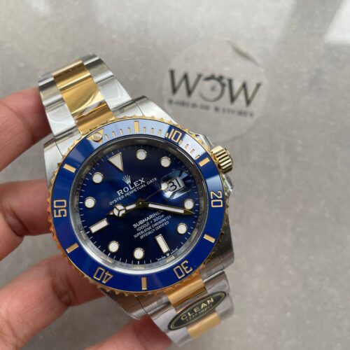 Submariner 126613LB Bluesy 904L YG/SS Blue Dial on YG/SS Bracelet CLEAN VR3235