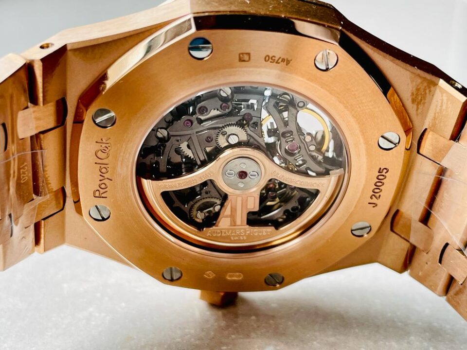 Royal Oak 41mm Openworked 15407 RG APSF 1:1 Best Edition on RG Bracelet A3132 - Image 19