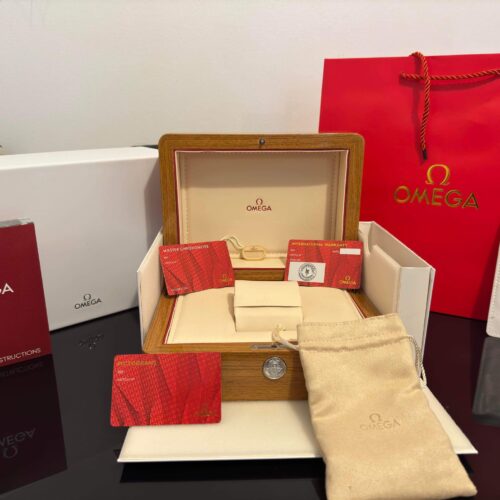 Omega wooden box