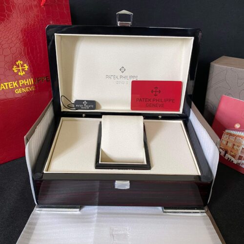 Patek box and papers