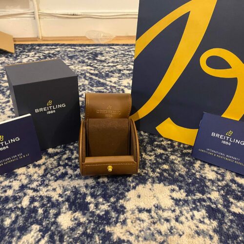 Breitling Box and papers