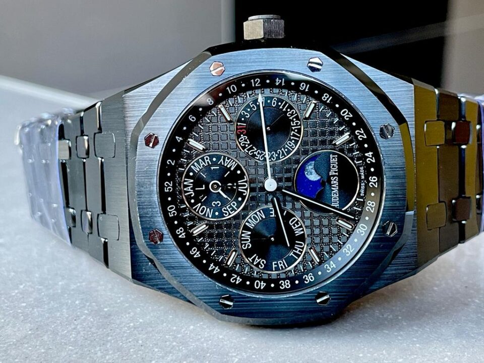 AP Royal Oak moonface Perpetual Calendar 26579cb Black Ceramic APSF Best A5134 - Image 5