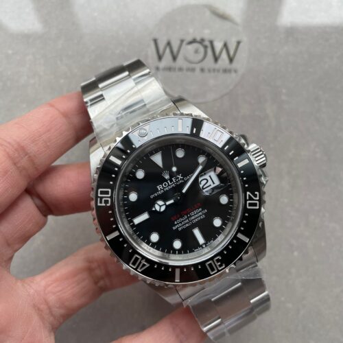 Sea-Dweller 43mm 126600 904L SS Black Dial on SS Bracelet VSF VS3235