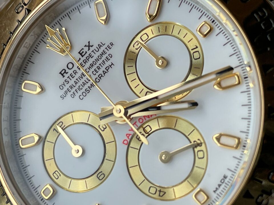 Daytona 116523 BTF SS 904L & YG Yellow Gold White Dial 4130 - Image 10