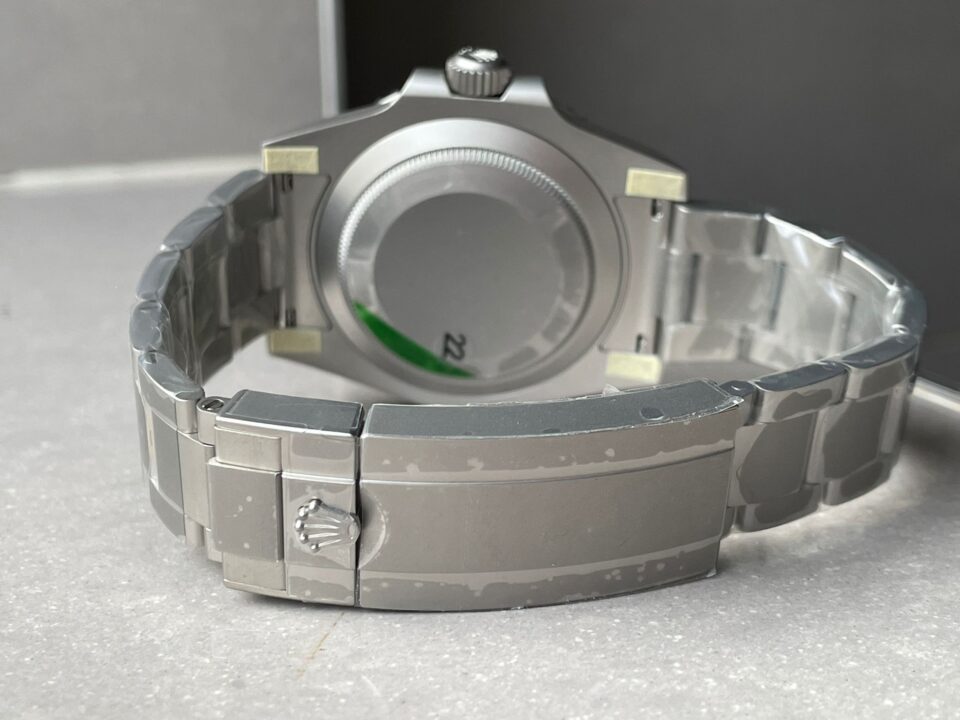 Submariner Sandblasted DIWF Best Edition Carbon Bezel Tiffany Blue Dial Dial on SS Bracelet VR3135 - Image 12