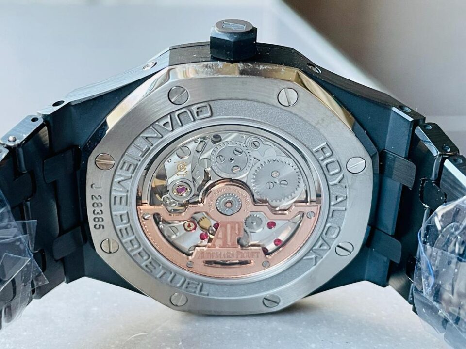 AP Royal Oak moonface Perpetual Calendar 26579cb Black Ceramic APSF Best A5134 - Image 10