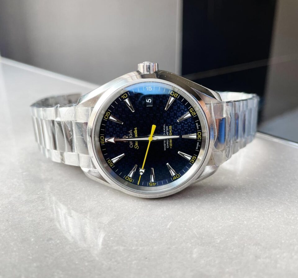 Aqua Terra 15007 Gauss VSF 1:1 Best Edition Blue Textured Dial on SS Bracelet A8507 V2 - Image 5