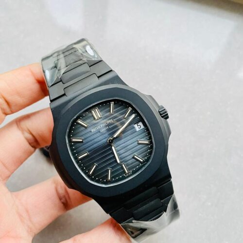 Nautilus 5711 ppf 1:1 Best Edition Black Dial on Black Bracelet A324 V2