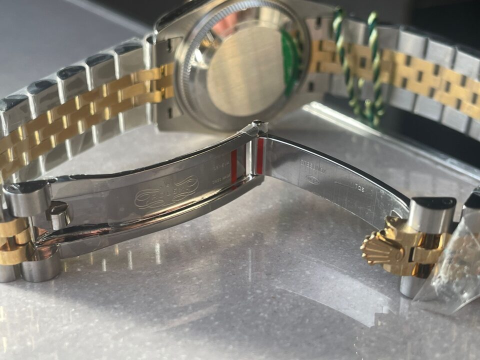Datejust 31mm 278273 YG/SS White Dial Diamond Bezel on YG/SS Jubilee Bracelet - Image 10