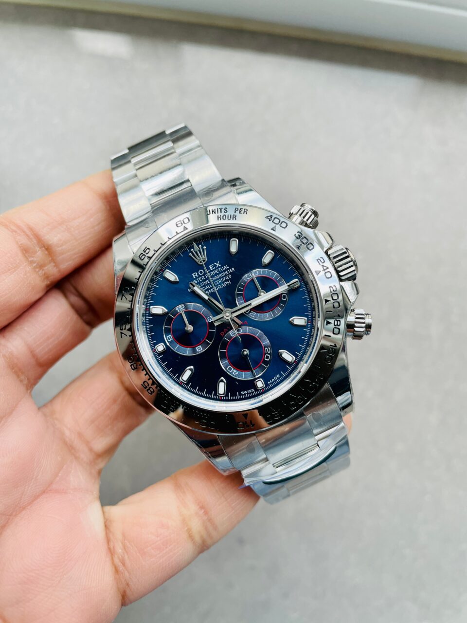 Daytona 116509 BTF 1:1 Best Edition Blue Dial on SS Bracelet SA4130 V2