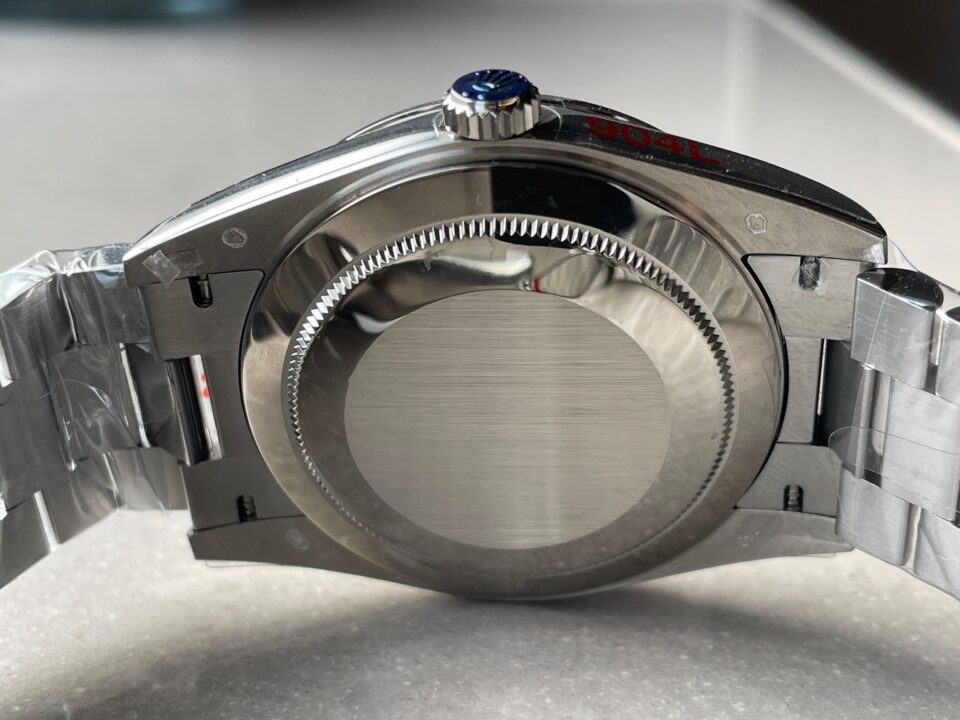 DayDate 40mm 228239 GMF 1:1 Gain Weight SS/tungsten Blue Dial Roman Markers on President Bracelet A3255 - Image 11
