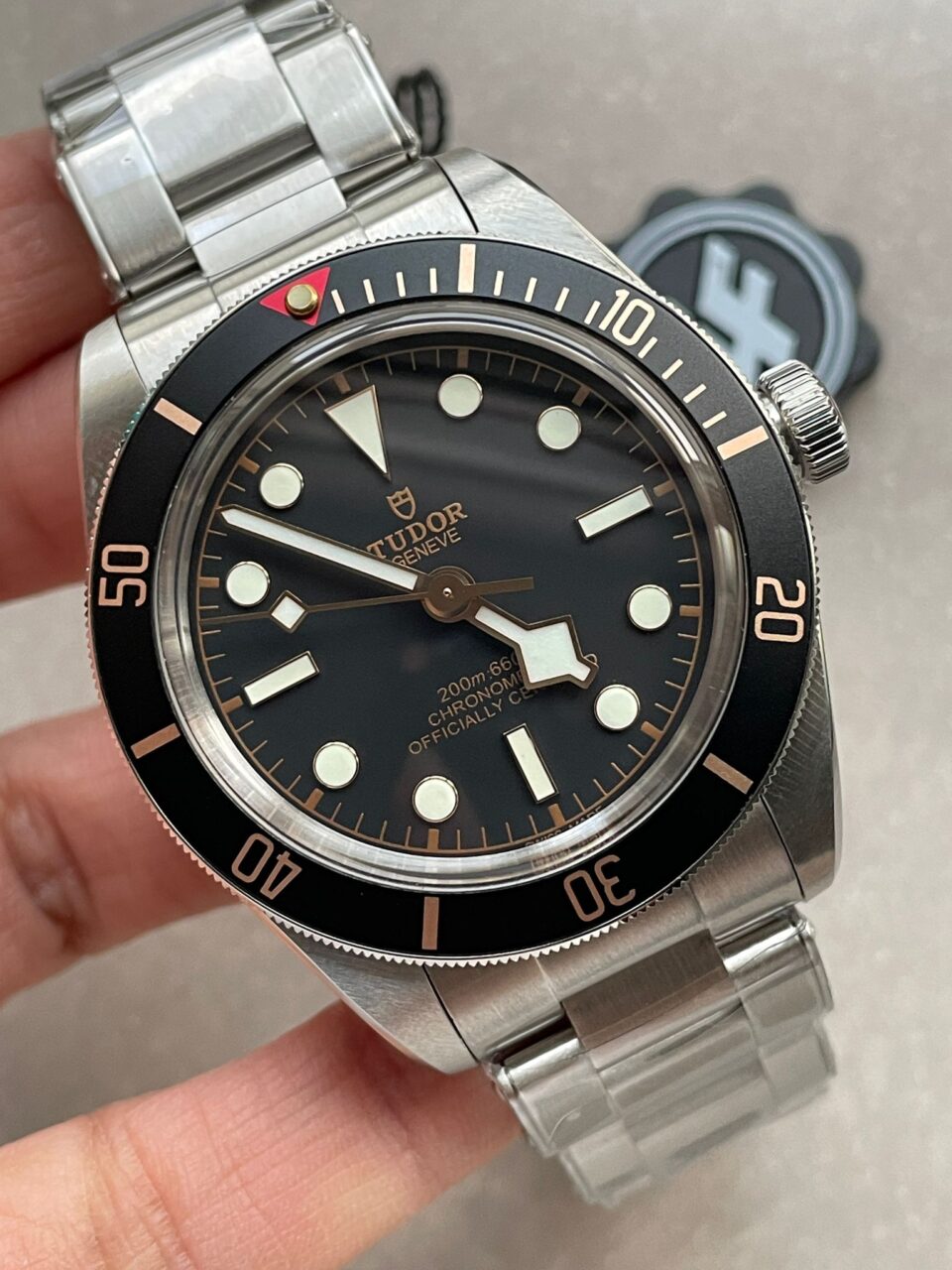 Black Bay Fifty Eight bb58 39mm SS ZF 1:1 Best Edition Black Dial on SS Bracelet A2824 - Image 2