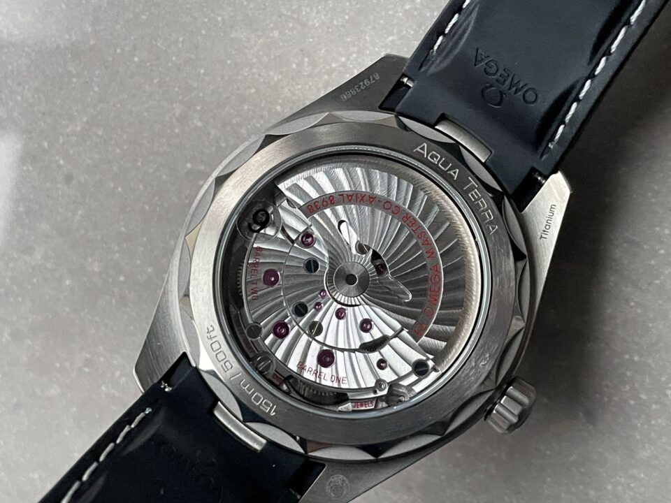 Aqua Terra 150M 43mm 24 Ti VSF 1:1 Best Edition Gray Dial on Black Rubber Strap A8938 - Image 8