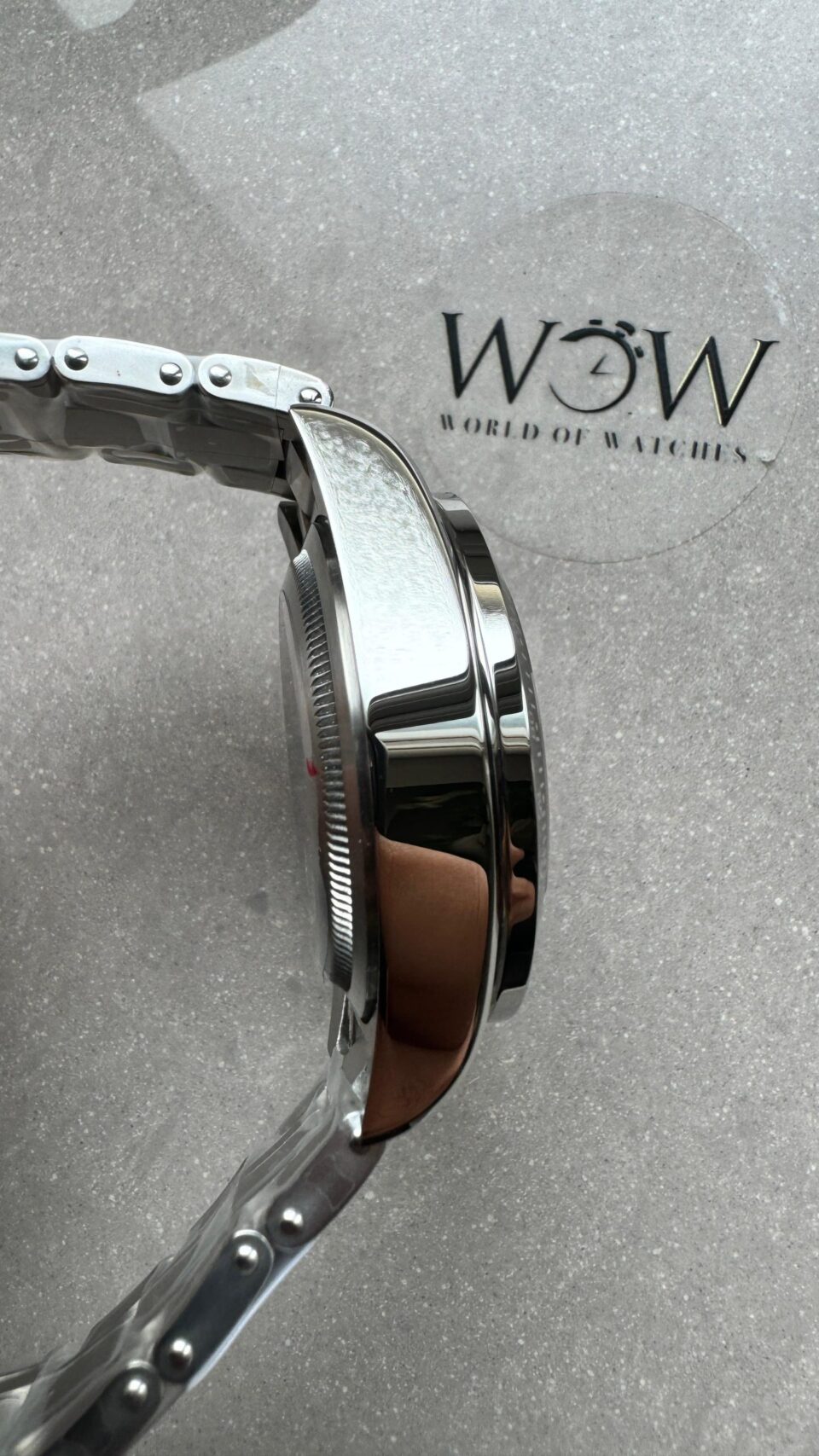 black bay 41mm Pink dial SS strap TWF A7750 - Image 8