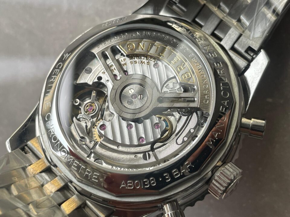 Navitimer 01 1:1 SS Blue Dial on Steel Strap A7750 BLS Factory - Image 8