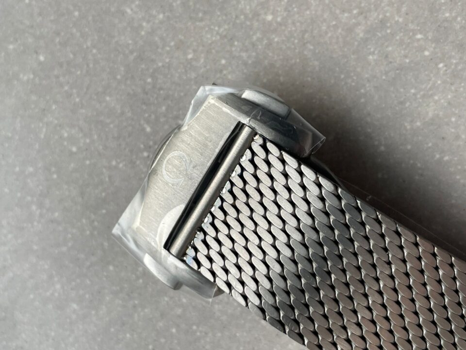 Seamaster 300 "No Time to Die" Limited Edition NTTD VSF 1:1 Best Edition on Titanium Mesh Bracelet A8806 V6 95 grams - Image 10